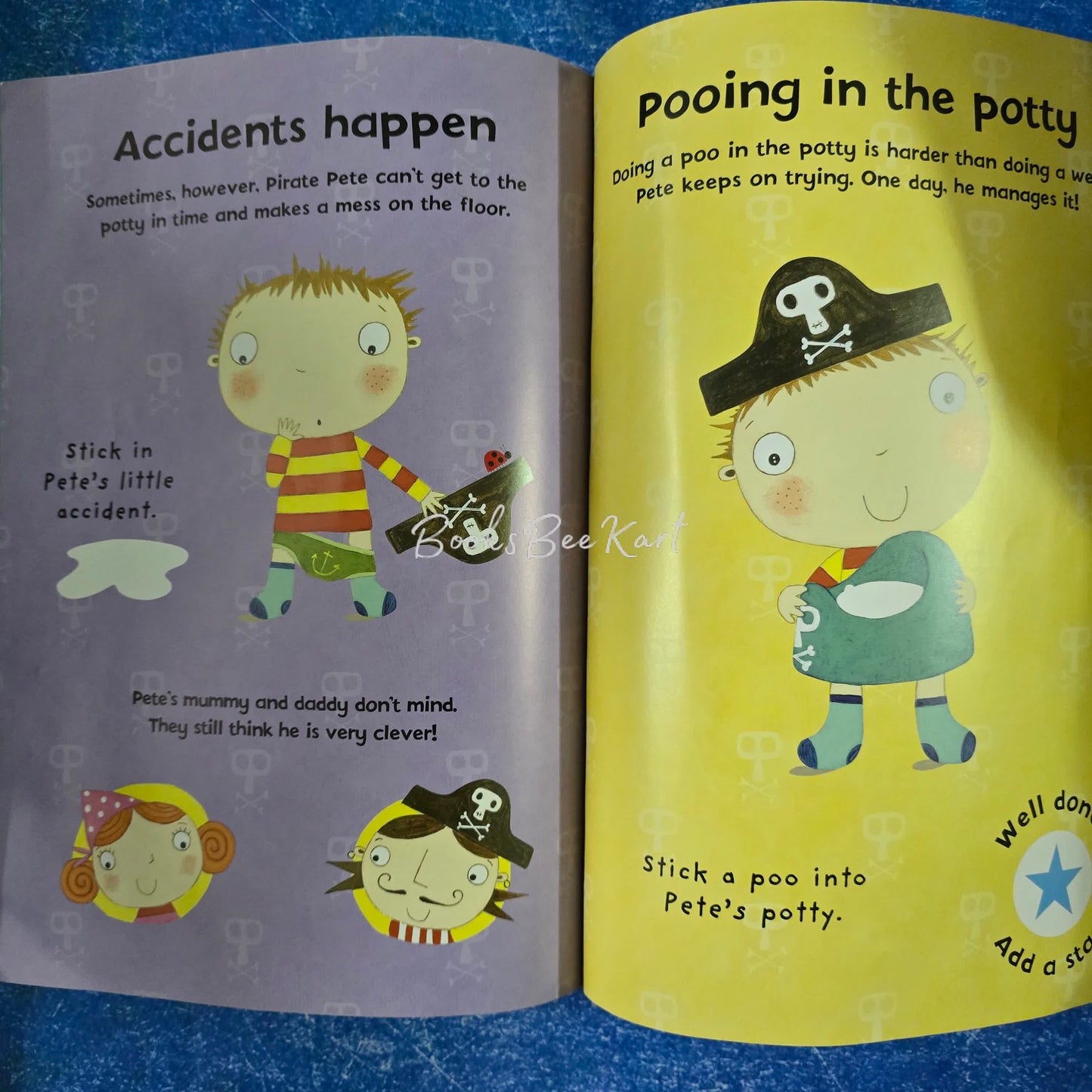 Pirate Pete Potty Sticker Book