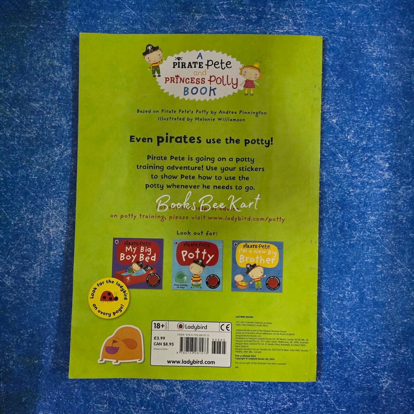 Pirate Pete Potty Sticker Book