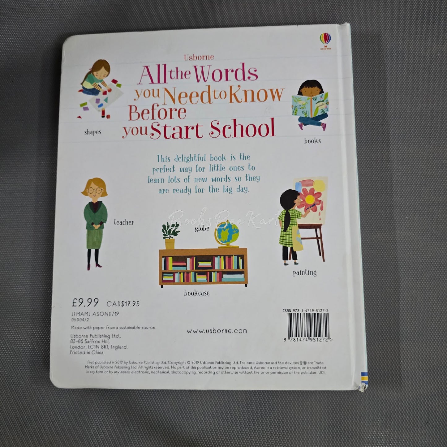 Usborne All the Words you need to know before you start School