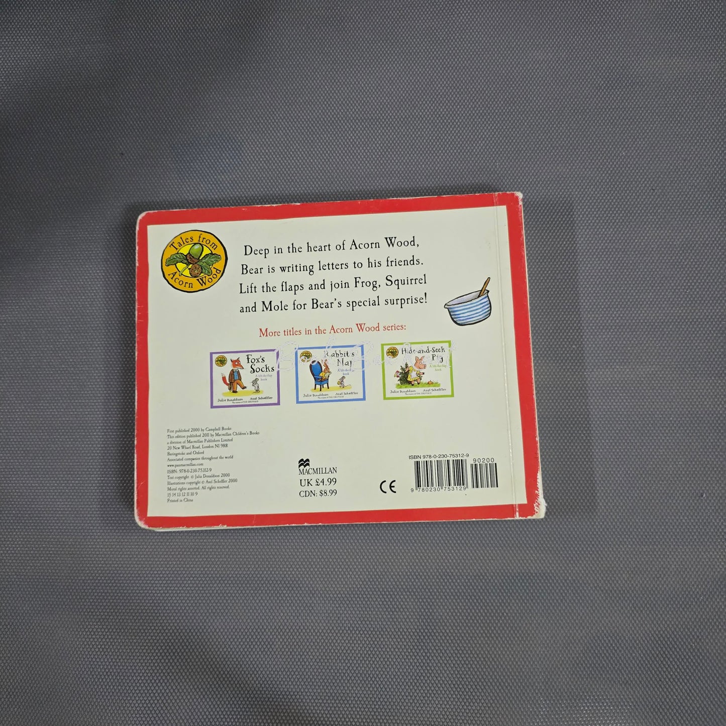 Postman Pat Flap book