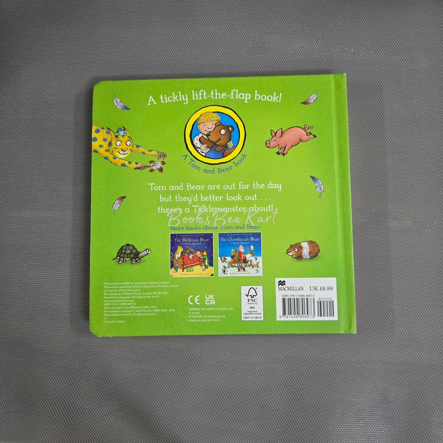 The Tickle Book Mini Flap book
