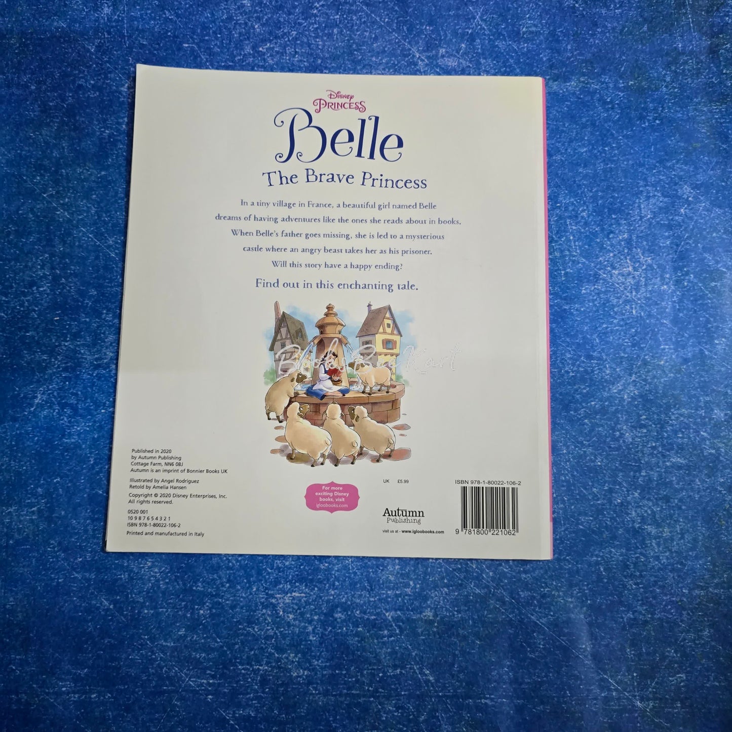Belle The Brave princess Disney