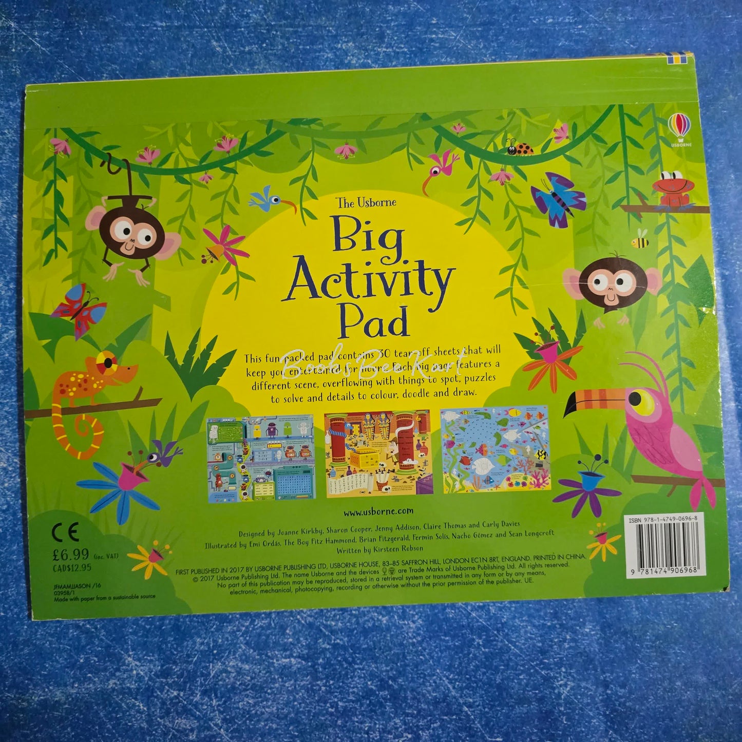 The Usborne - Big Activity Pad