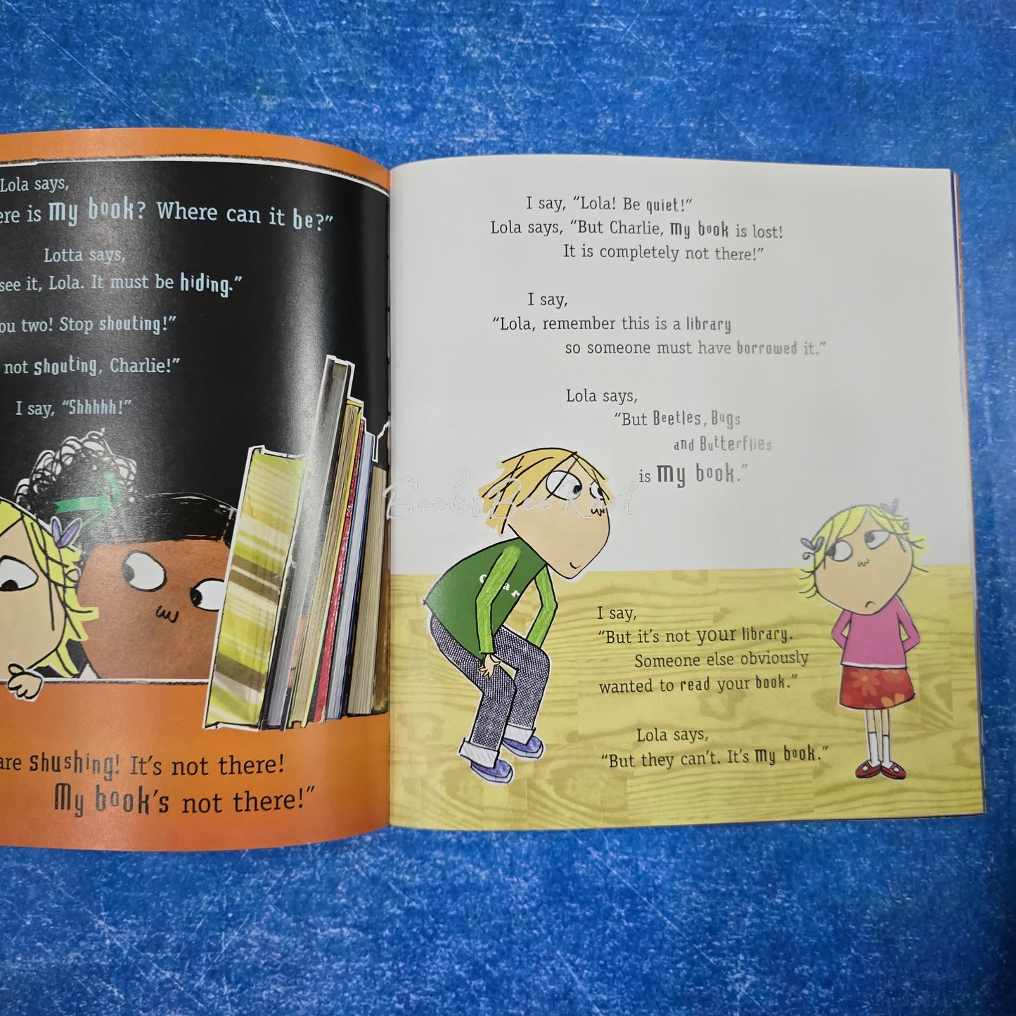 But excuse me that is my book