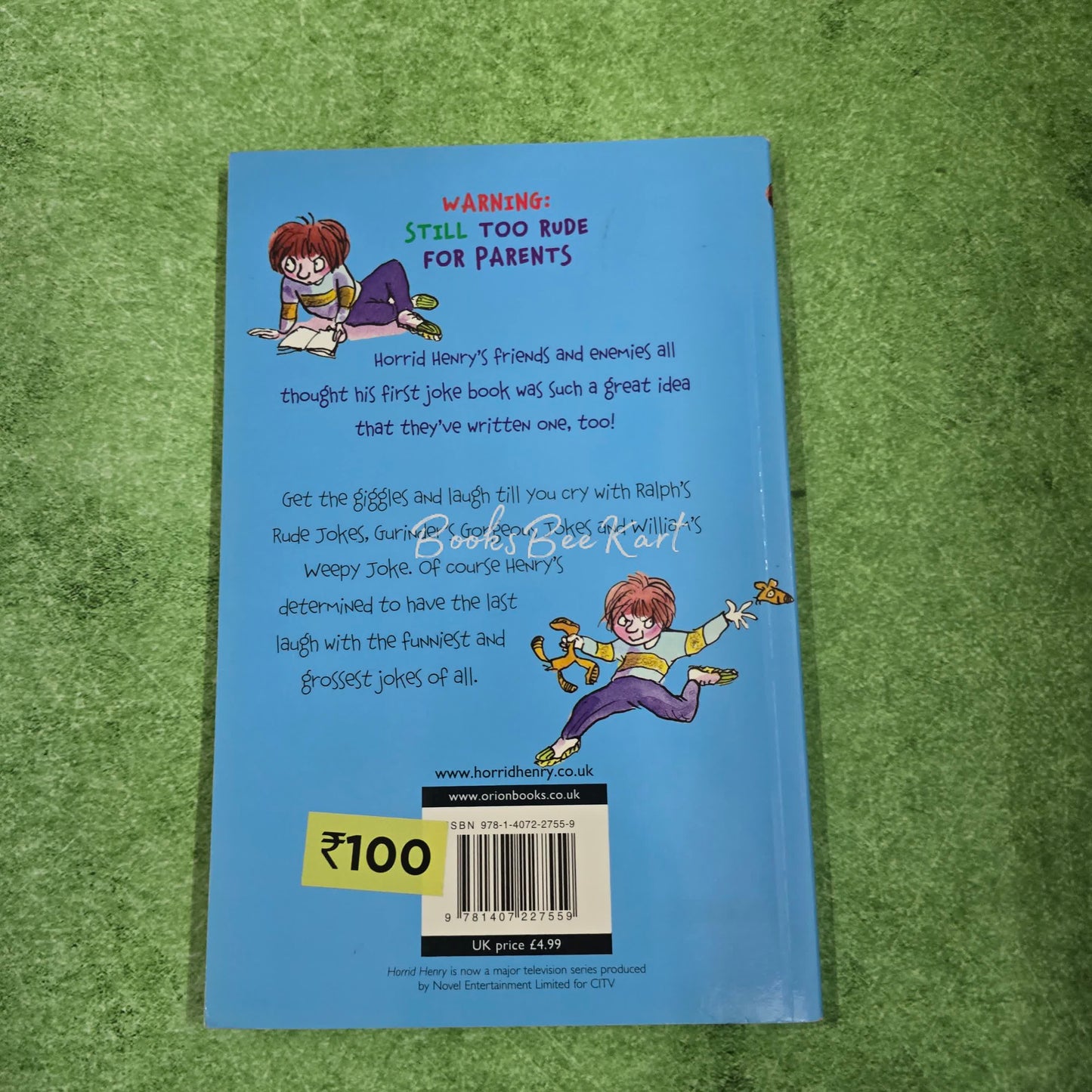 HORRID HENRY'S JOLLY JOKE BOOK