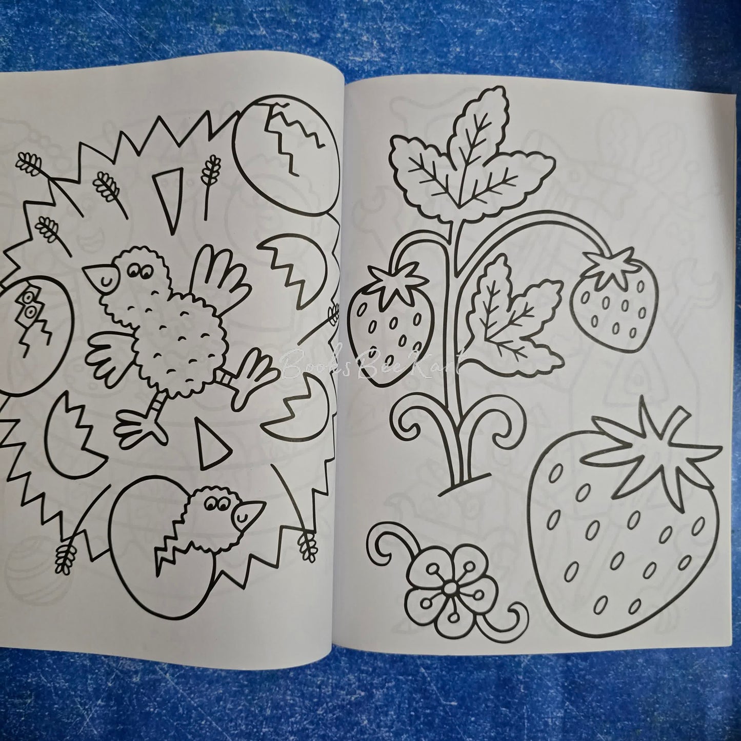 My big blue book of colouring