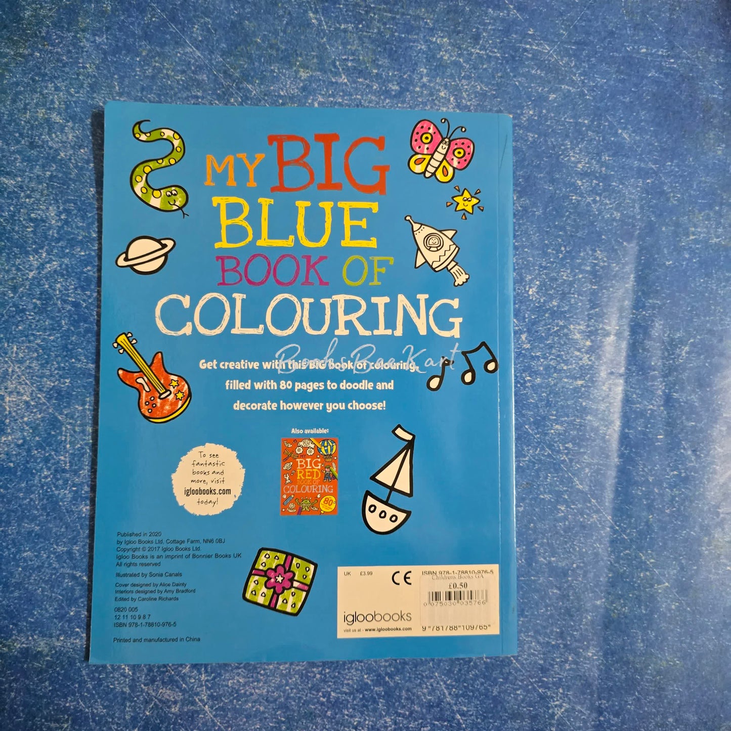 My big blue book of colouring