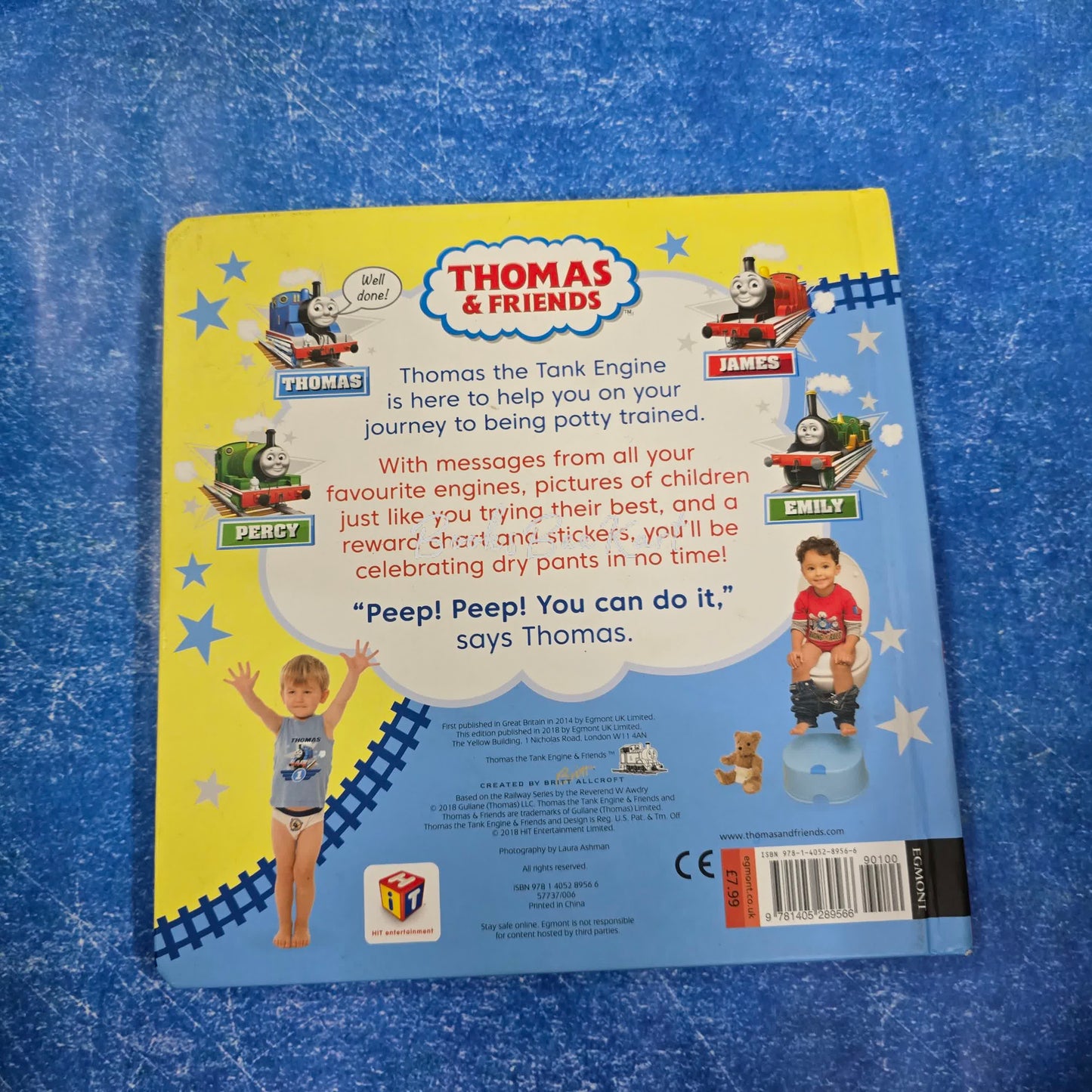 MY THOMAS POTTY BOOK