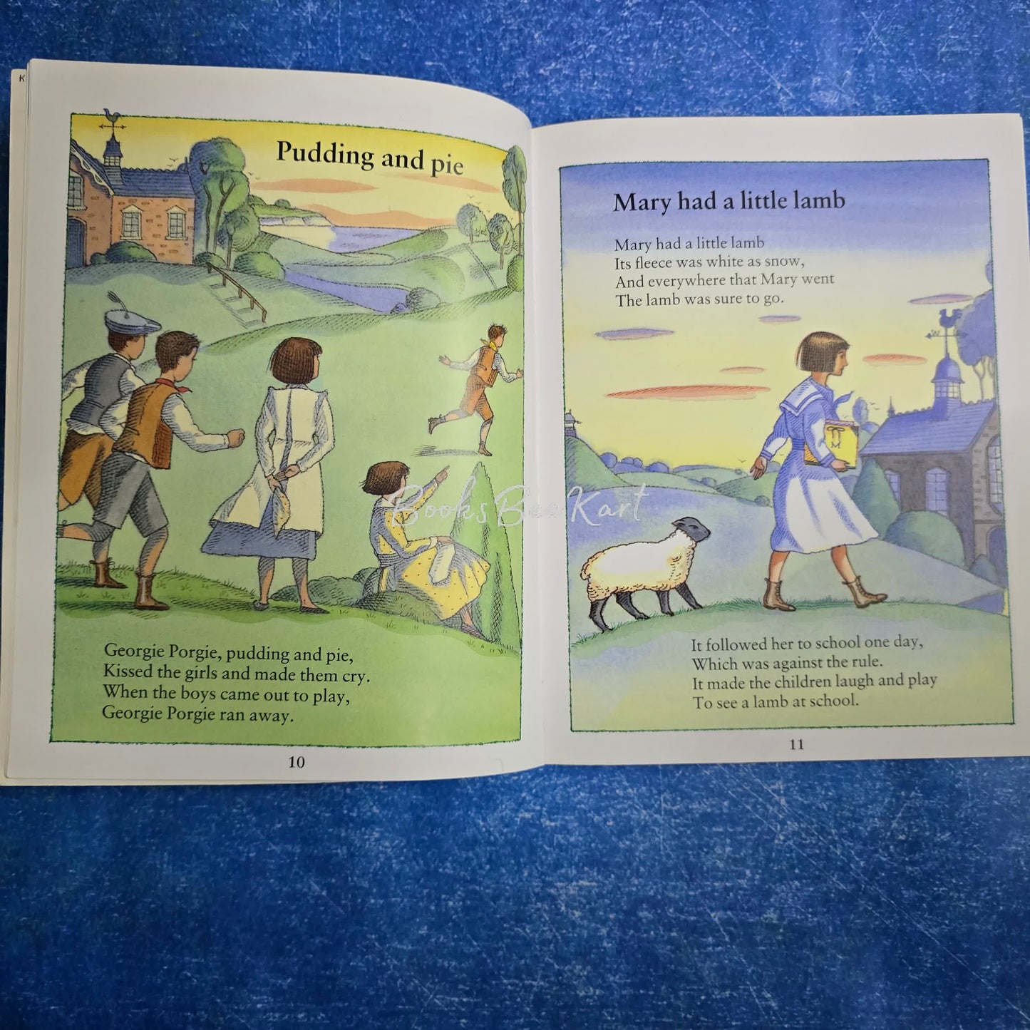 Pudding and pie favourite nursery rhymes