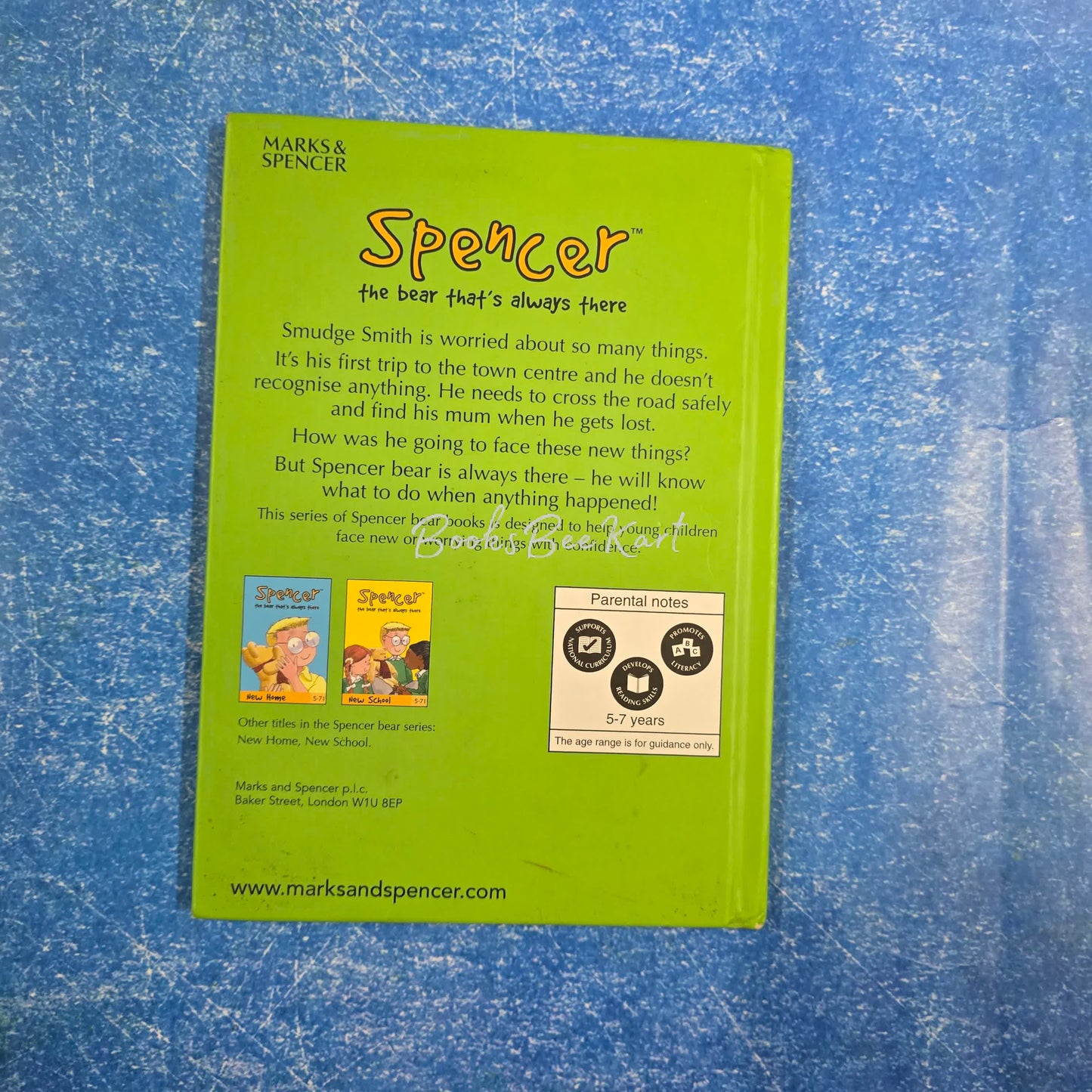 Sponcer the bear that's always there