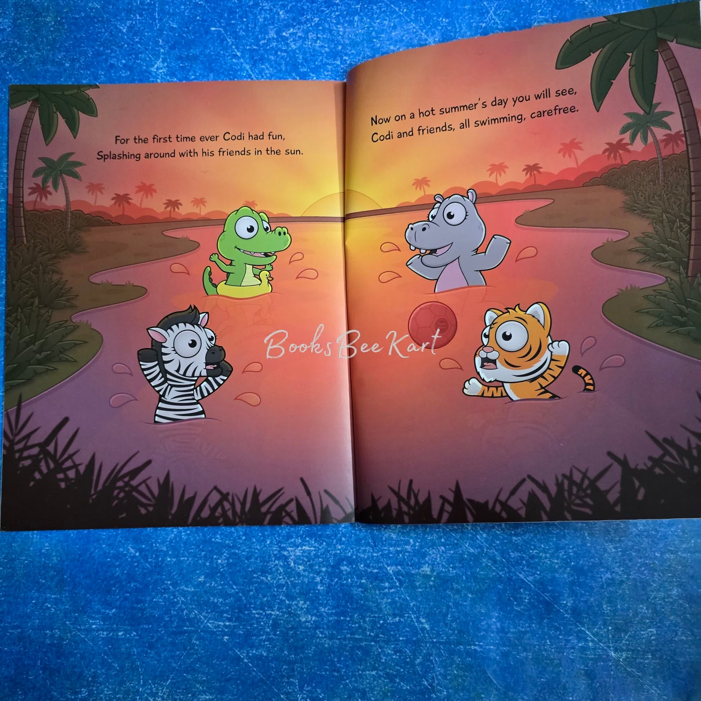 The crocodile who couldn't swim