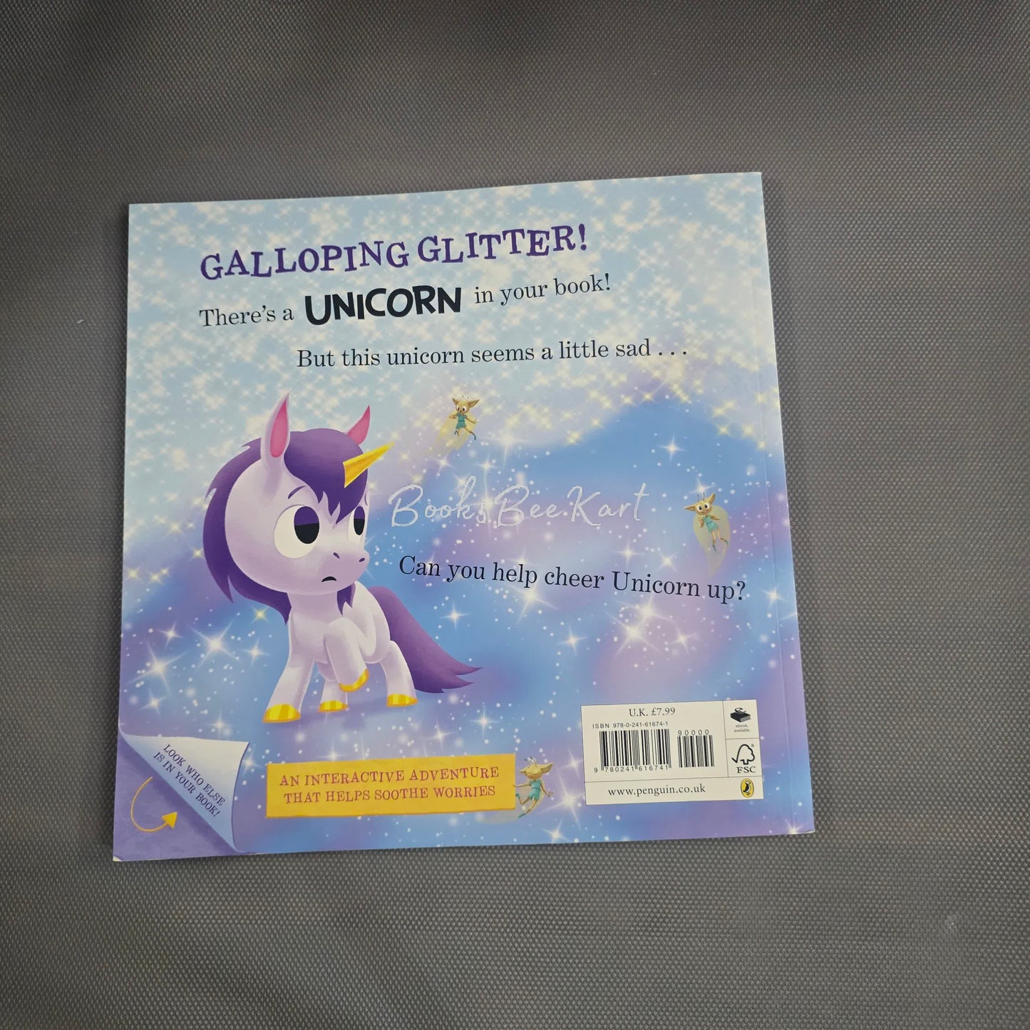 There's a unicorn in your book