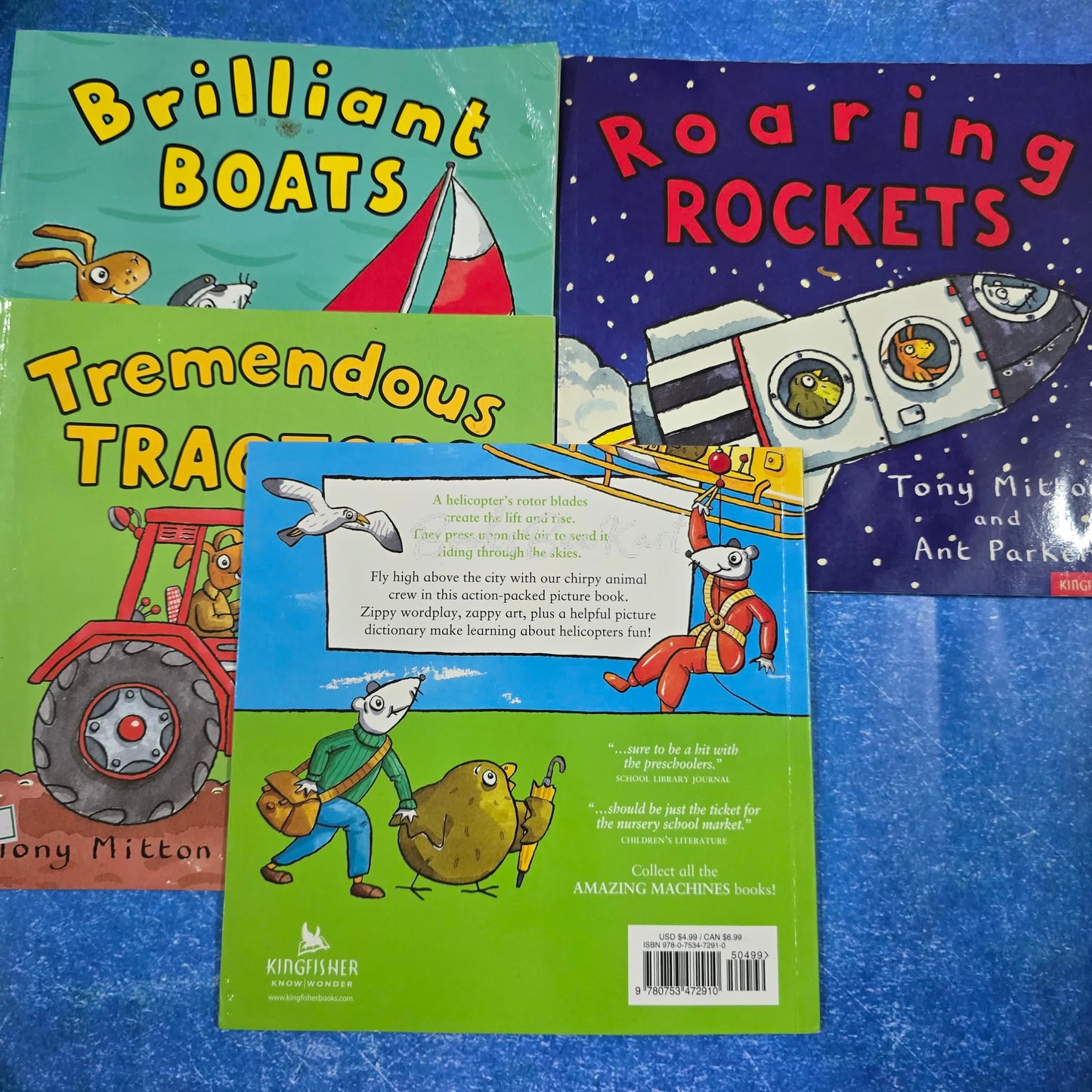 Tony milton -set of 4 books - V1