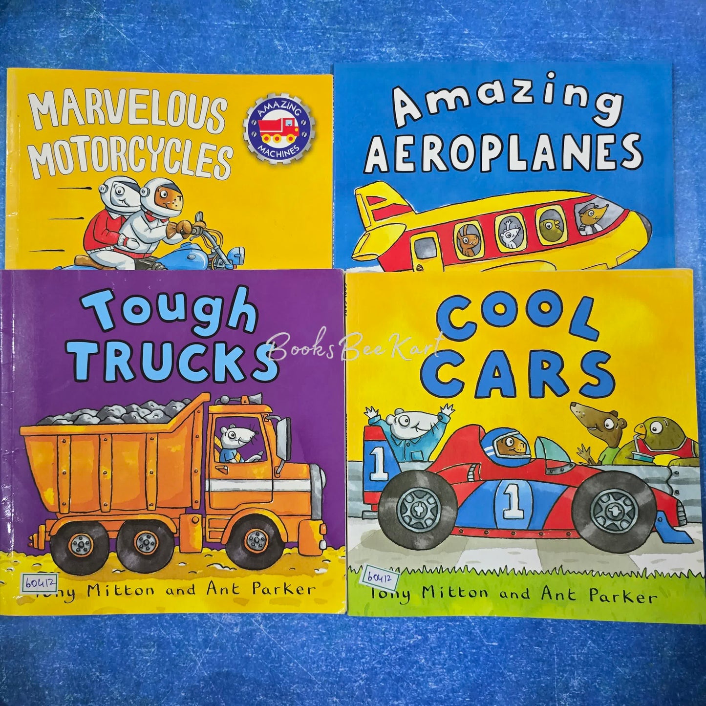 Tony milton -set of 4 books - V2