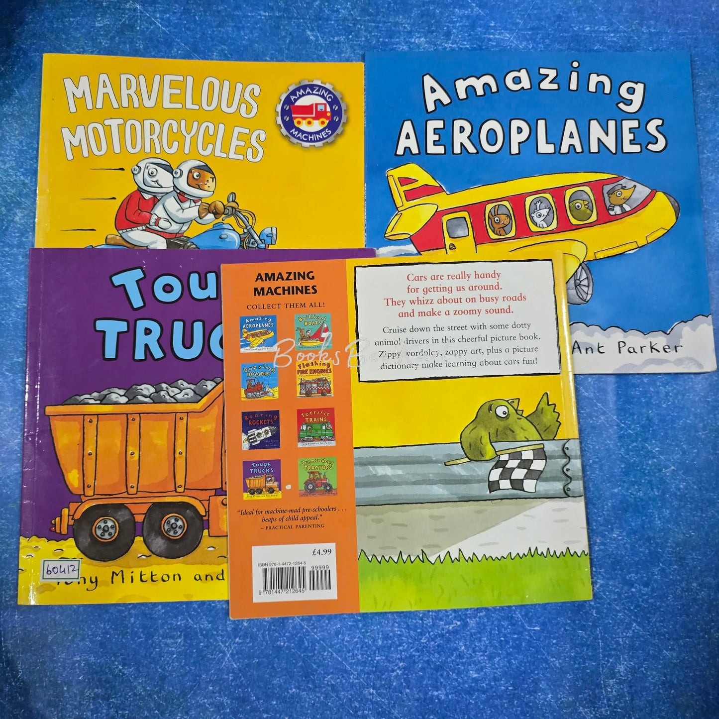 Tony milton -set of 4 books - V2