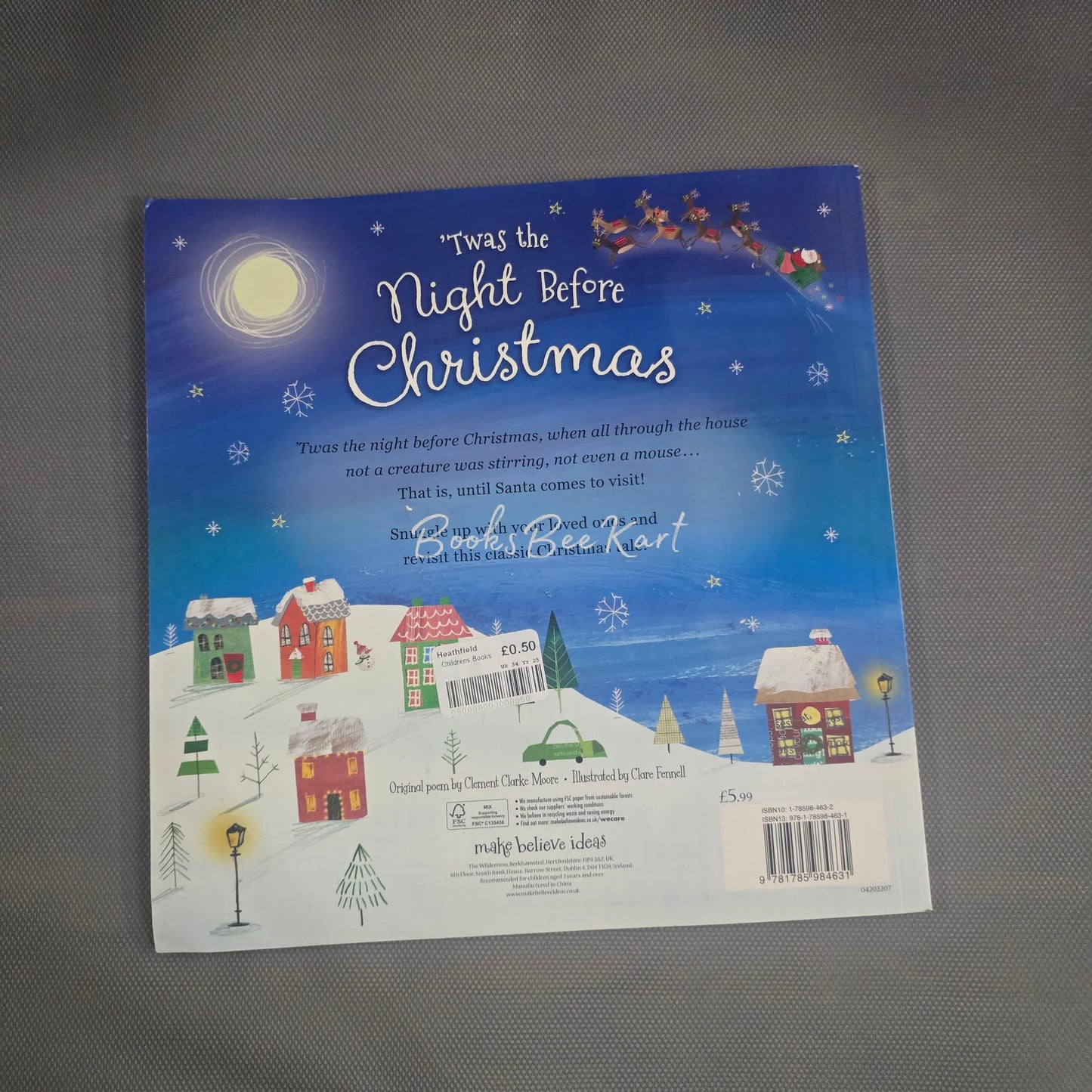 Twas the night before christmas