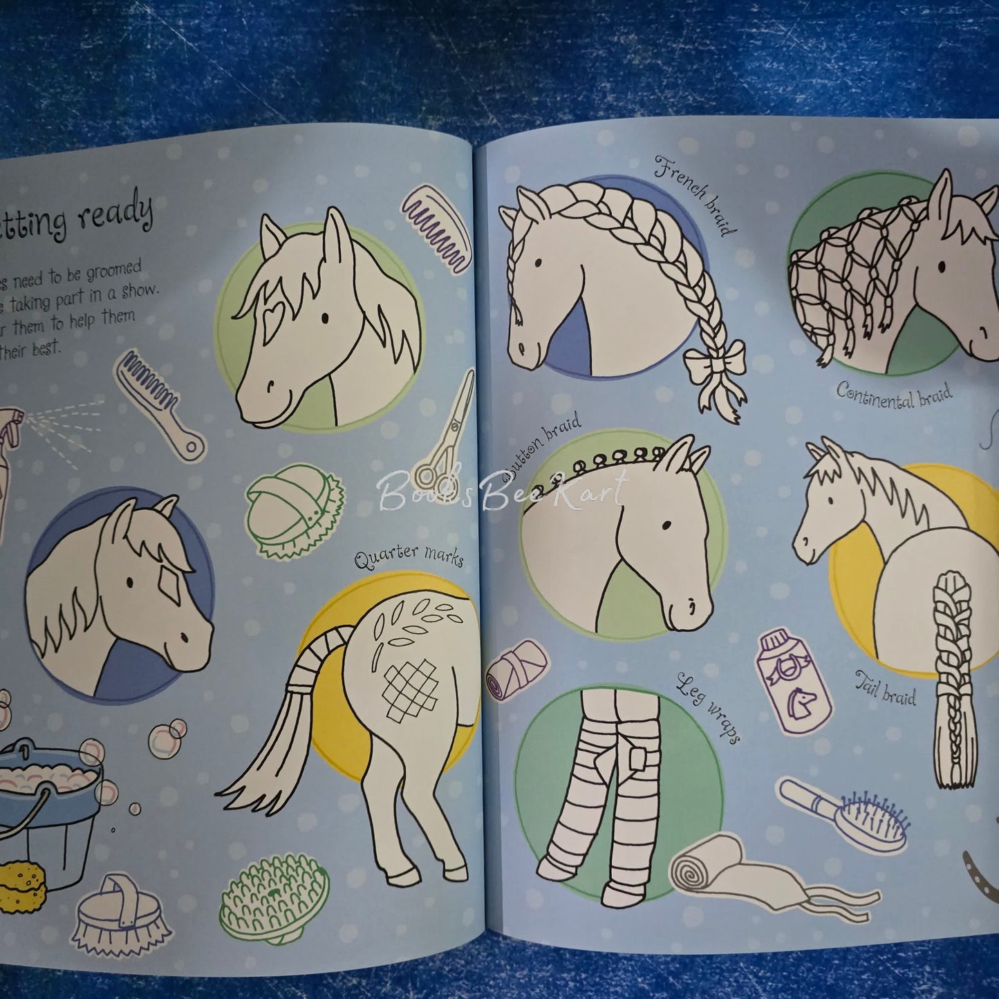 First Colouring Book - Horses and Ponies