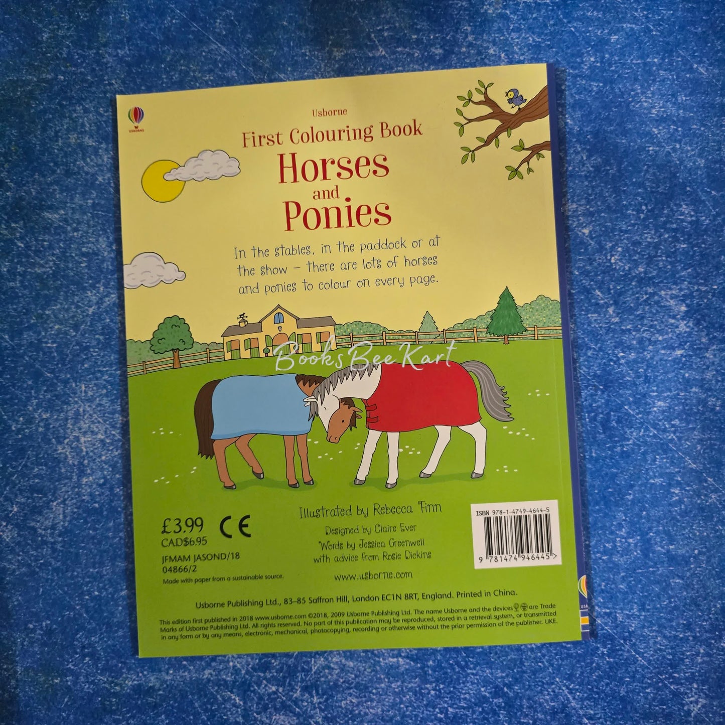 First Colouring Book - Horses and Ponies