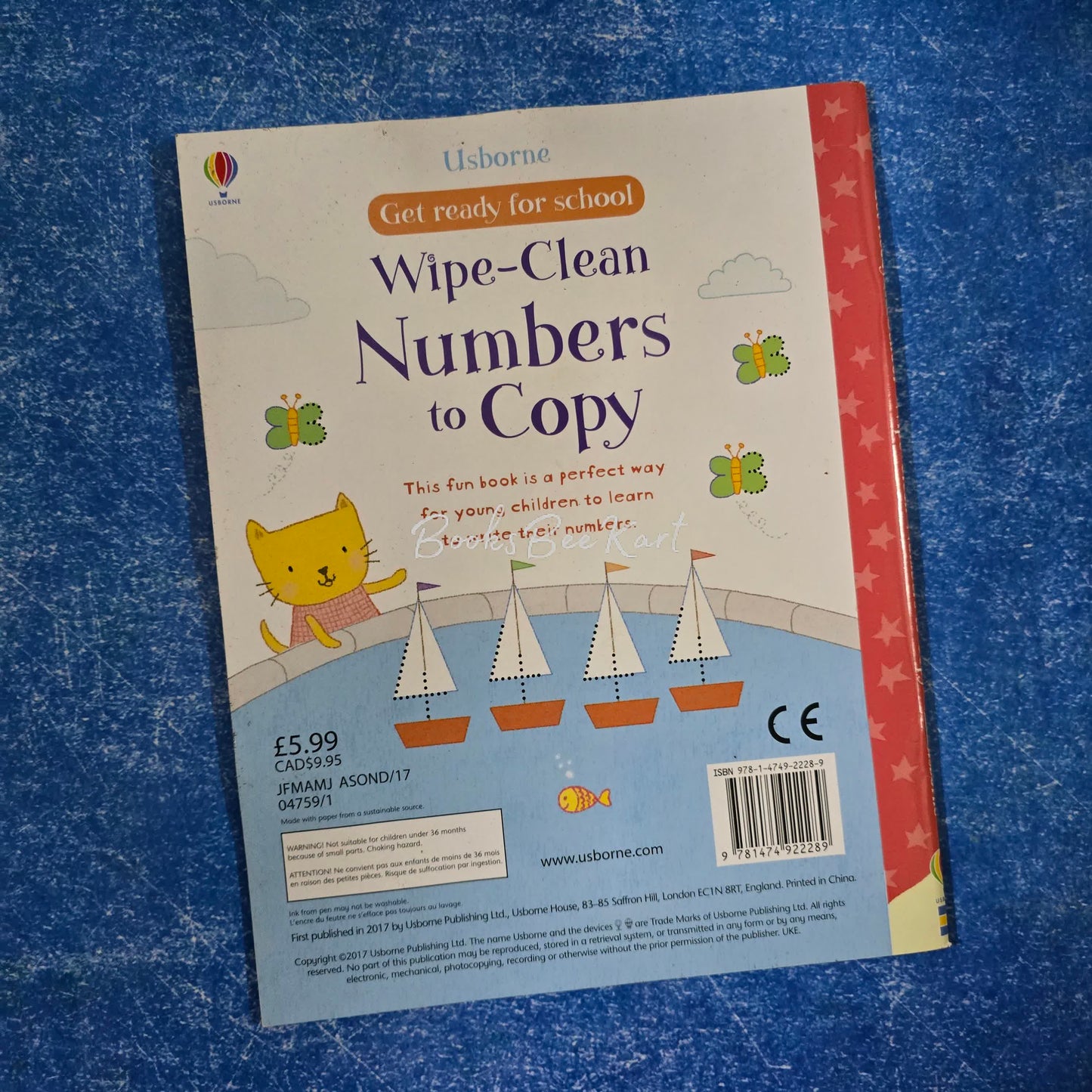 Wipe-Clean Numbers to Copy