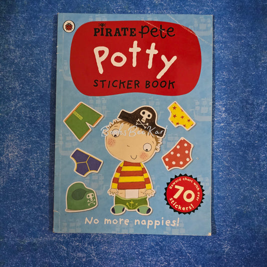 Pirate Pete Potty Sticker Book