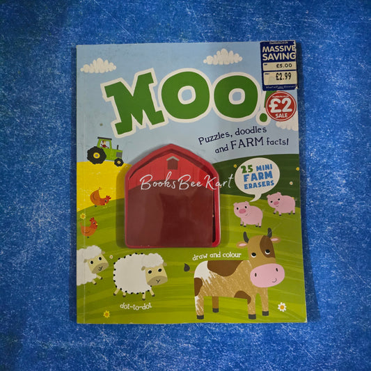 MOO! Puzzles, doodles and FARM facts!