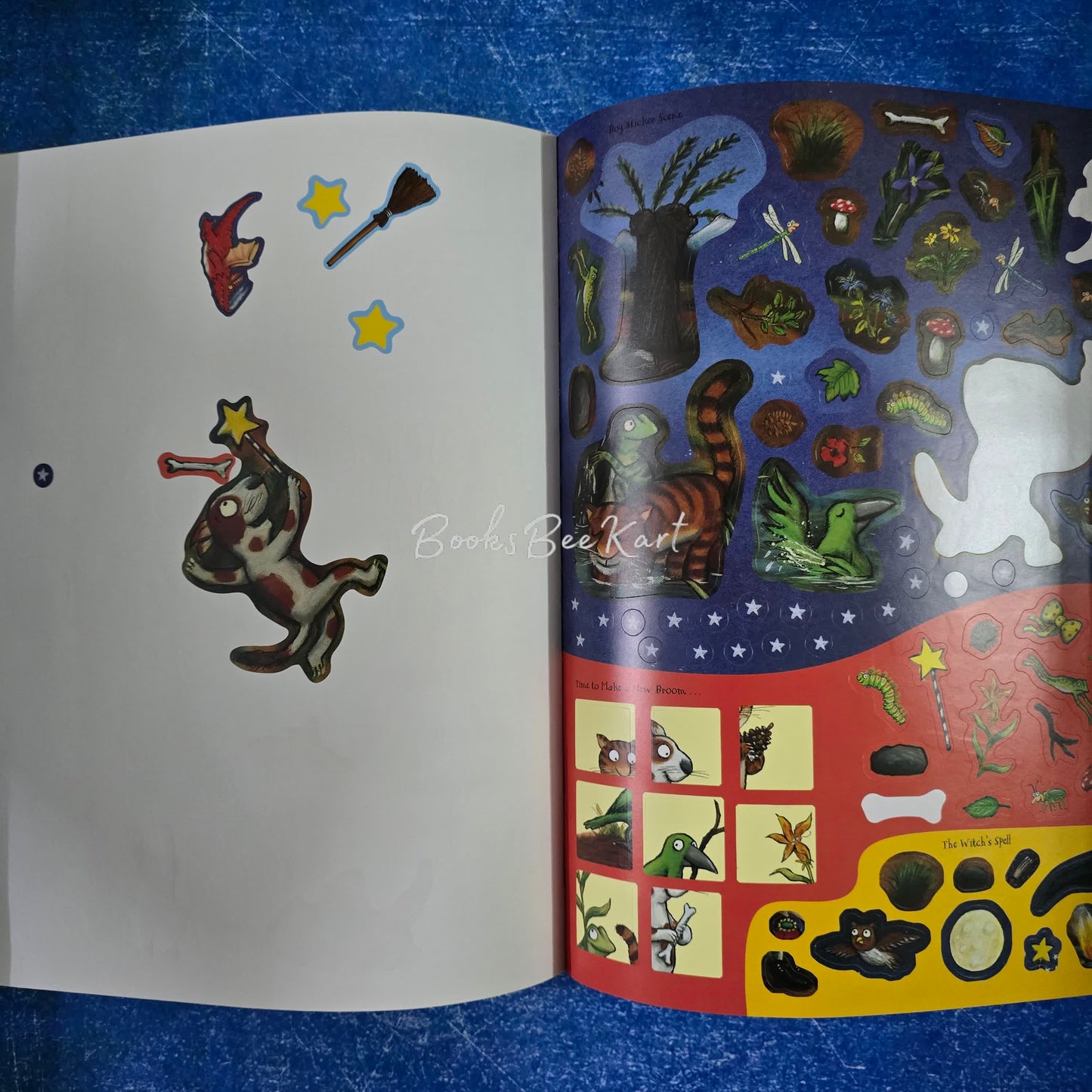 Room on the Broom Sticker Activity