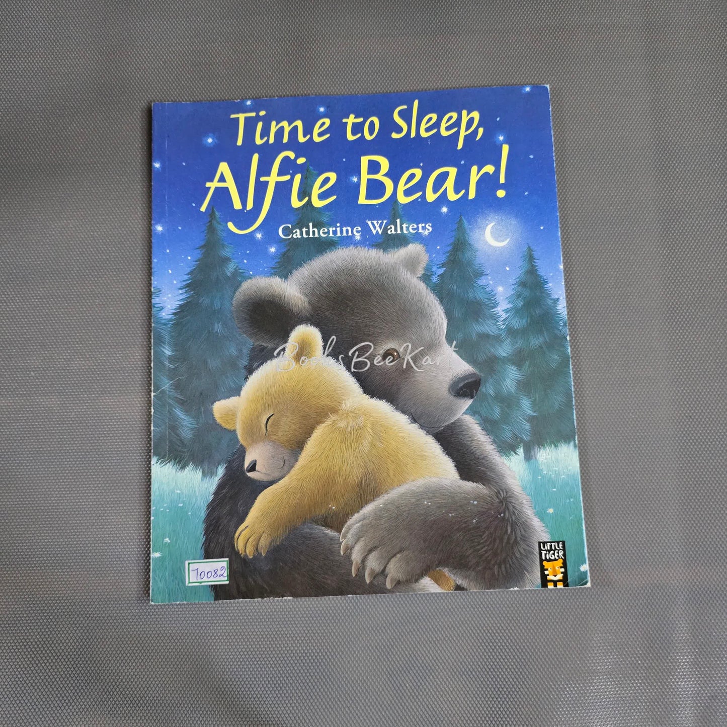 Time to sleep,Alfie bear!