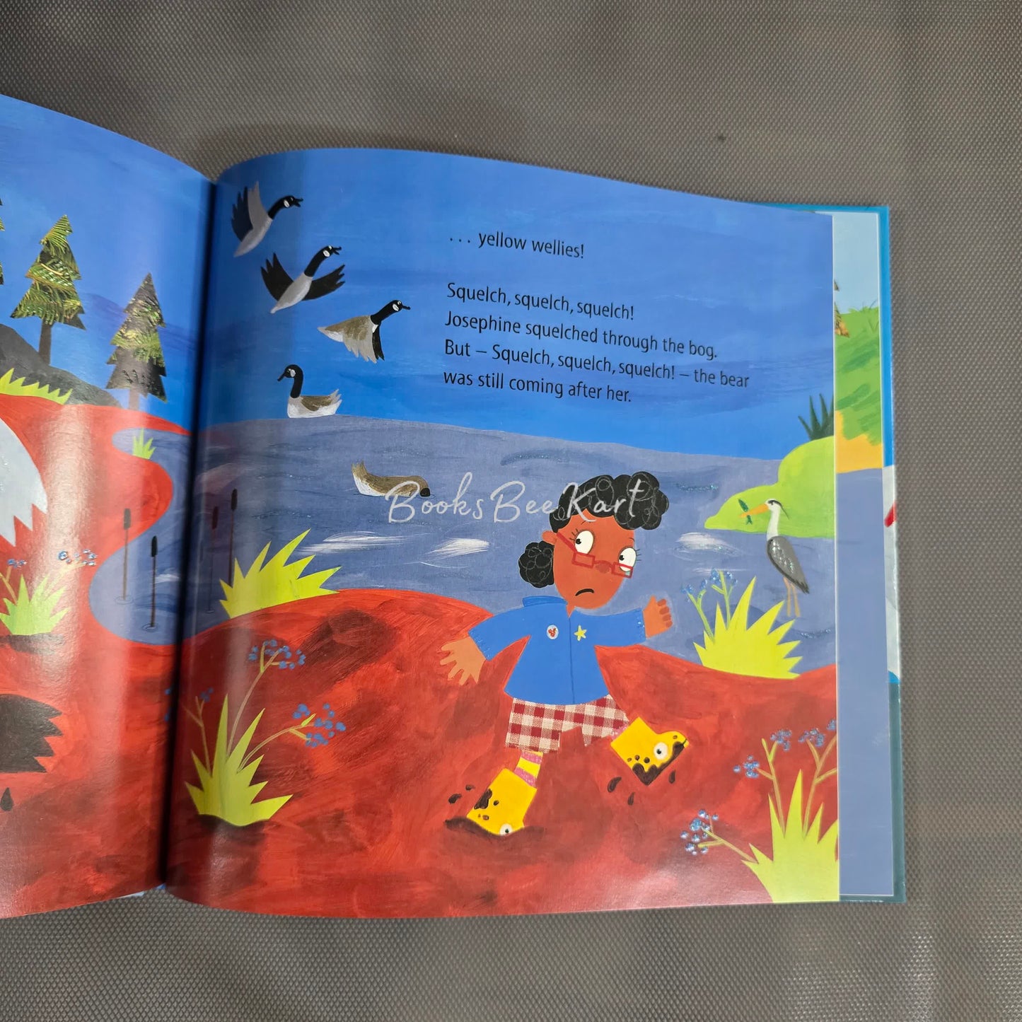 The Girl,The Bears magic Shoes