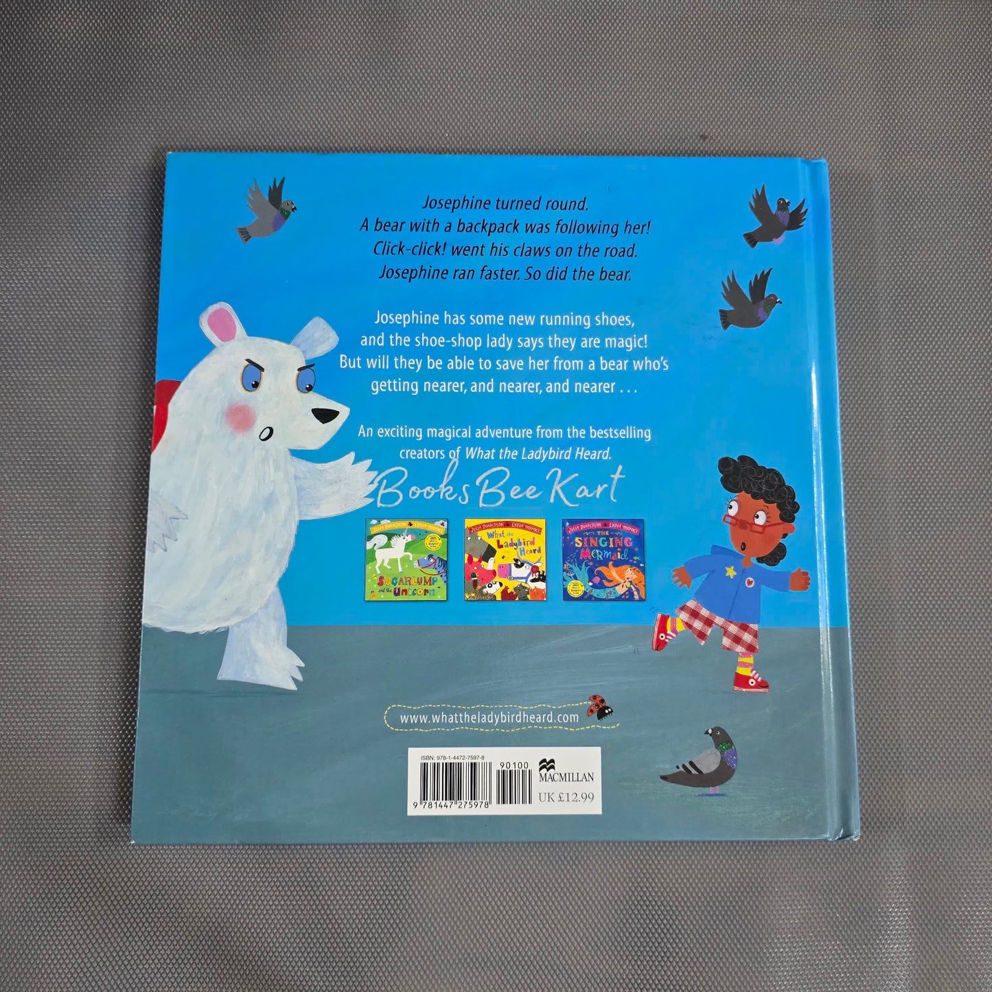 The Girl,The Bears magic Shoes