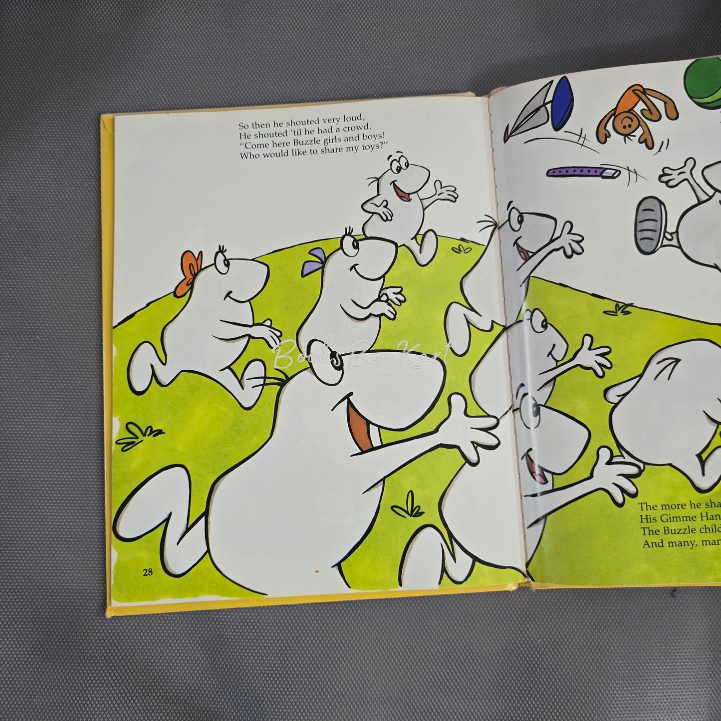Buzzle Billy a book about Sharing
