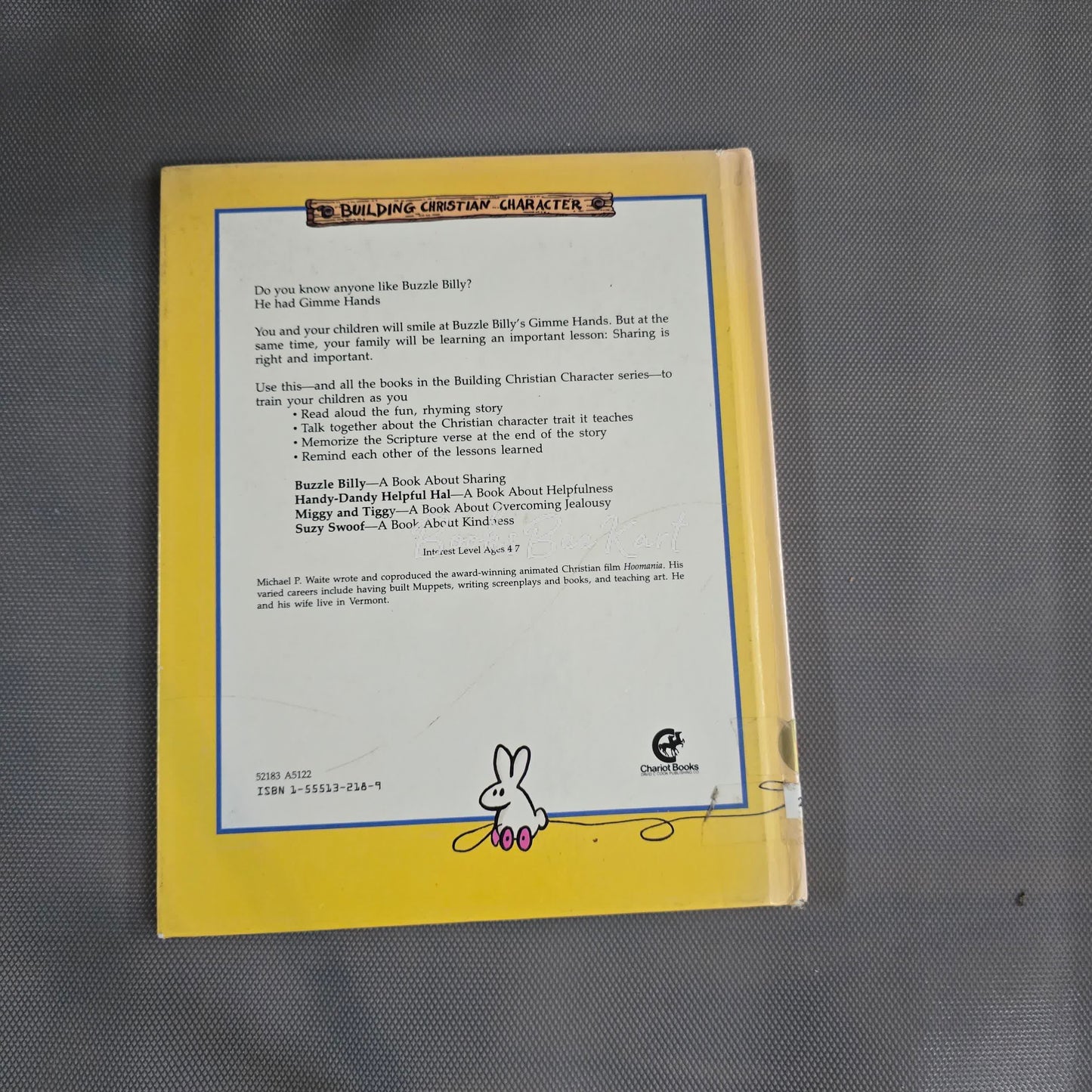 Buzzle Billy a book about Sharing