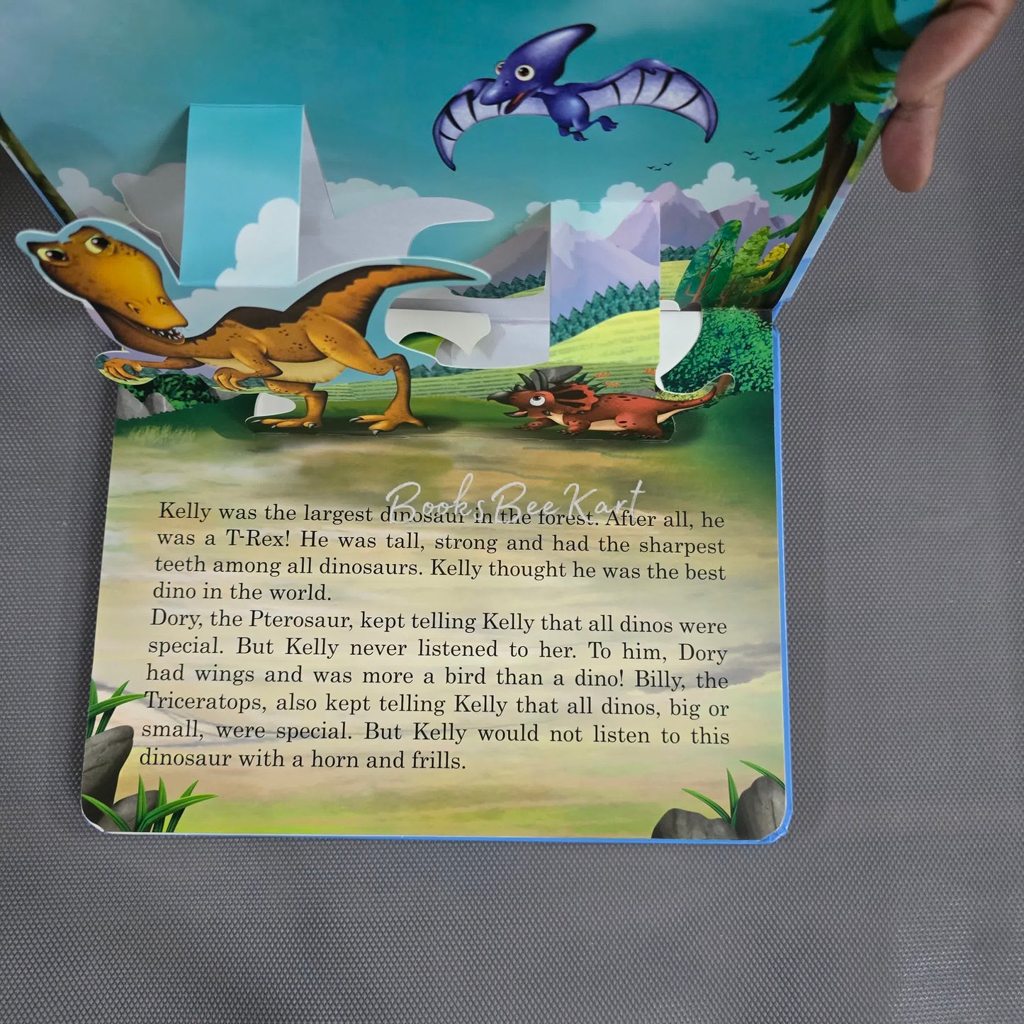 Kelly the TREX Learn Everyone is special Popup