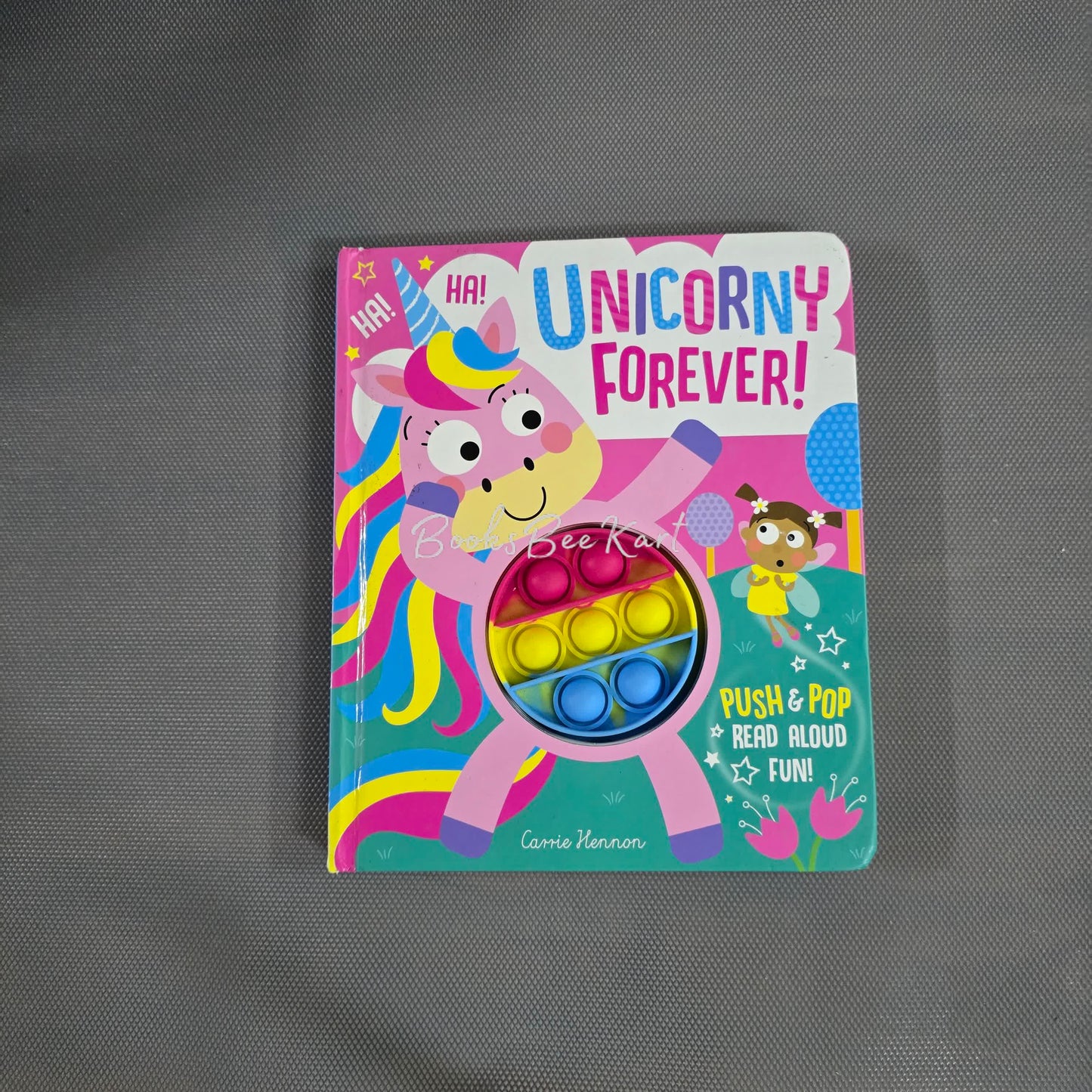 Unicorn Forever Push & POP Book
