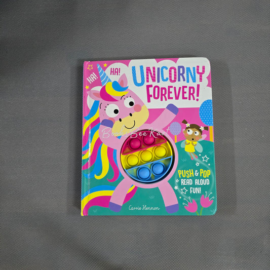 Unicorn Forever Push & POP Book