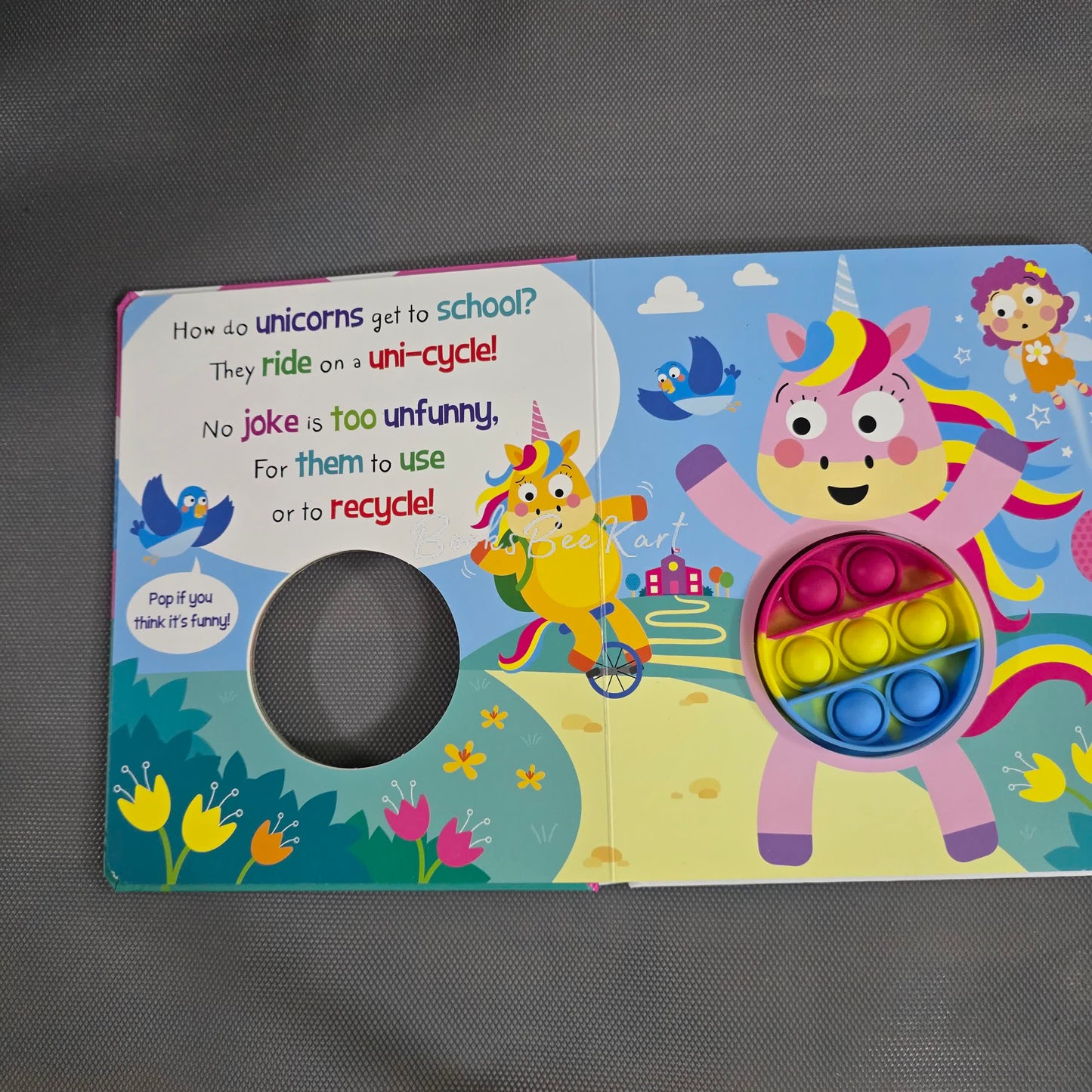 Unicorn Forever Push & POP Book
