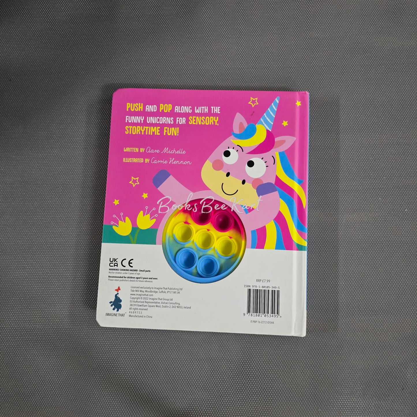 Unicorn Forever Push & POP Book