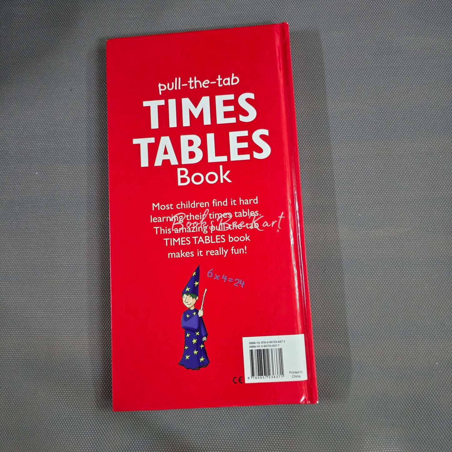 Time Tables Book Pull the Tab