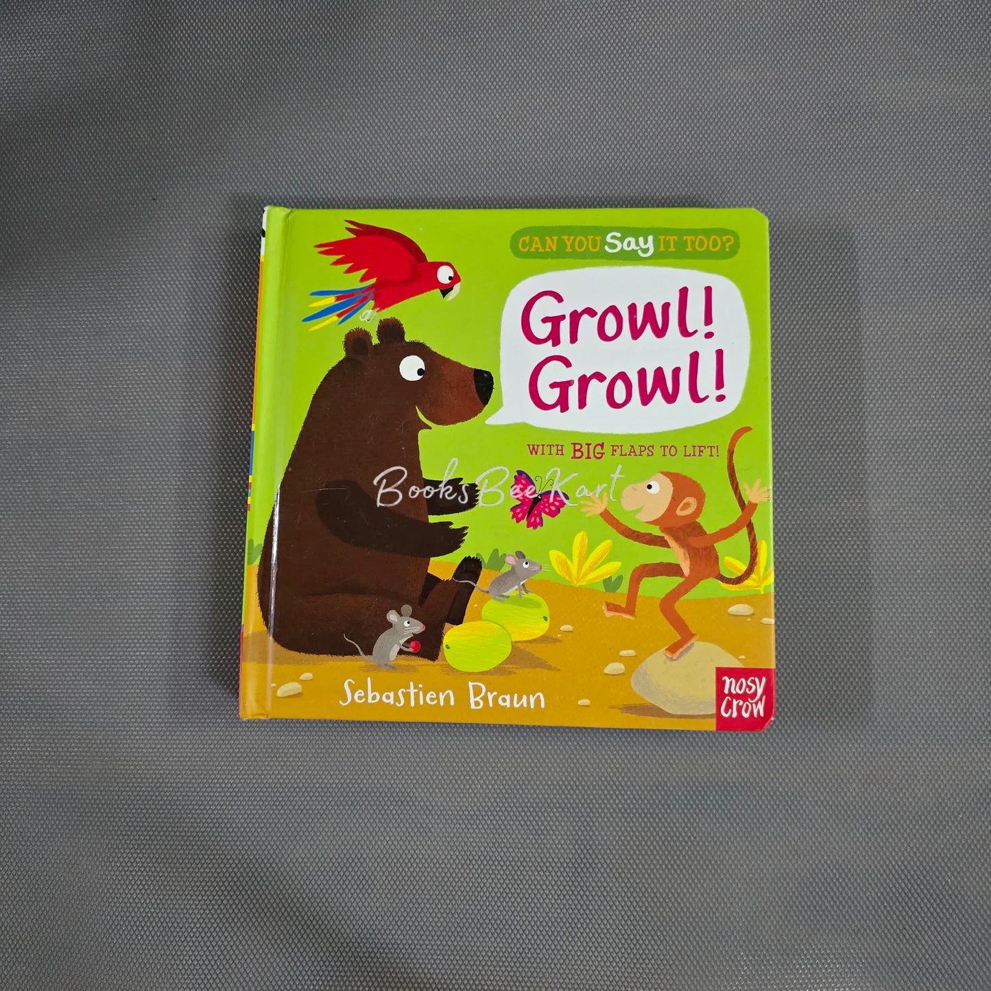 Growl Growl Flap Book