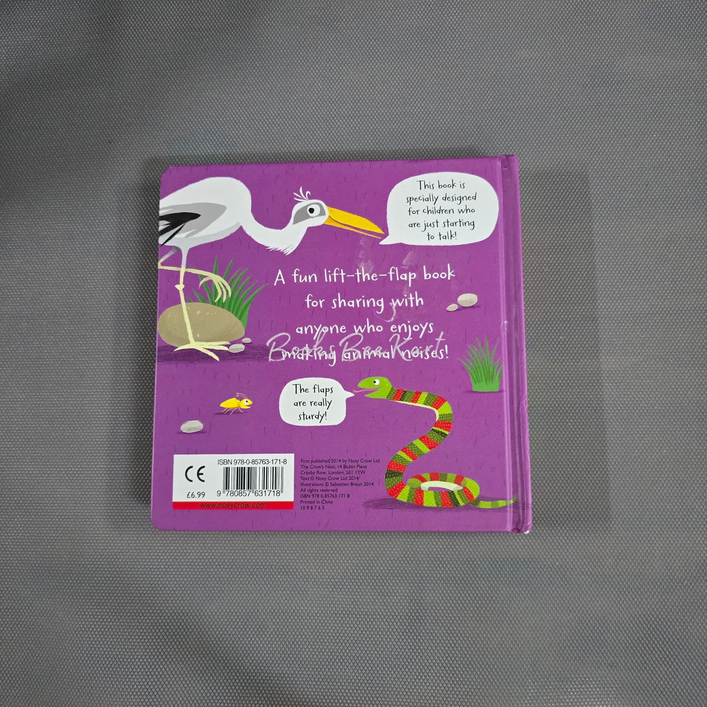 Growl Growl Flap Book