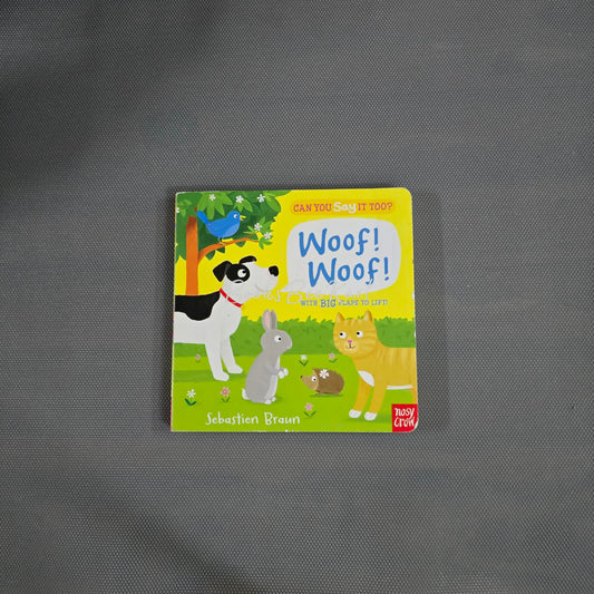 Woof Woof Flap Book