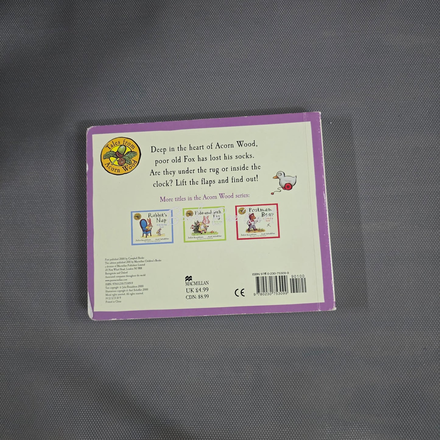 Fox's Socks Flap Book