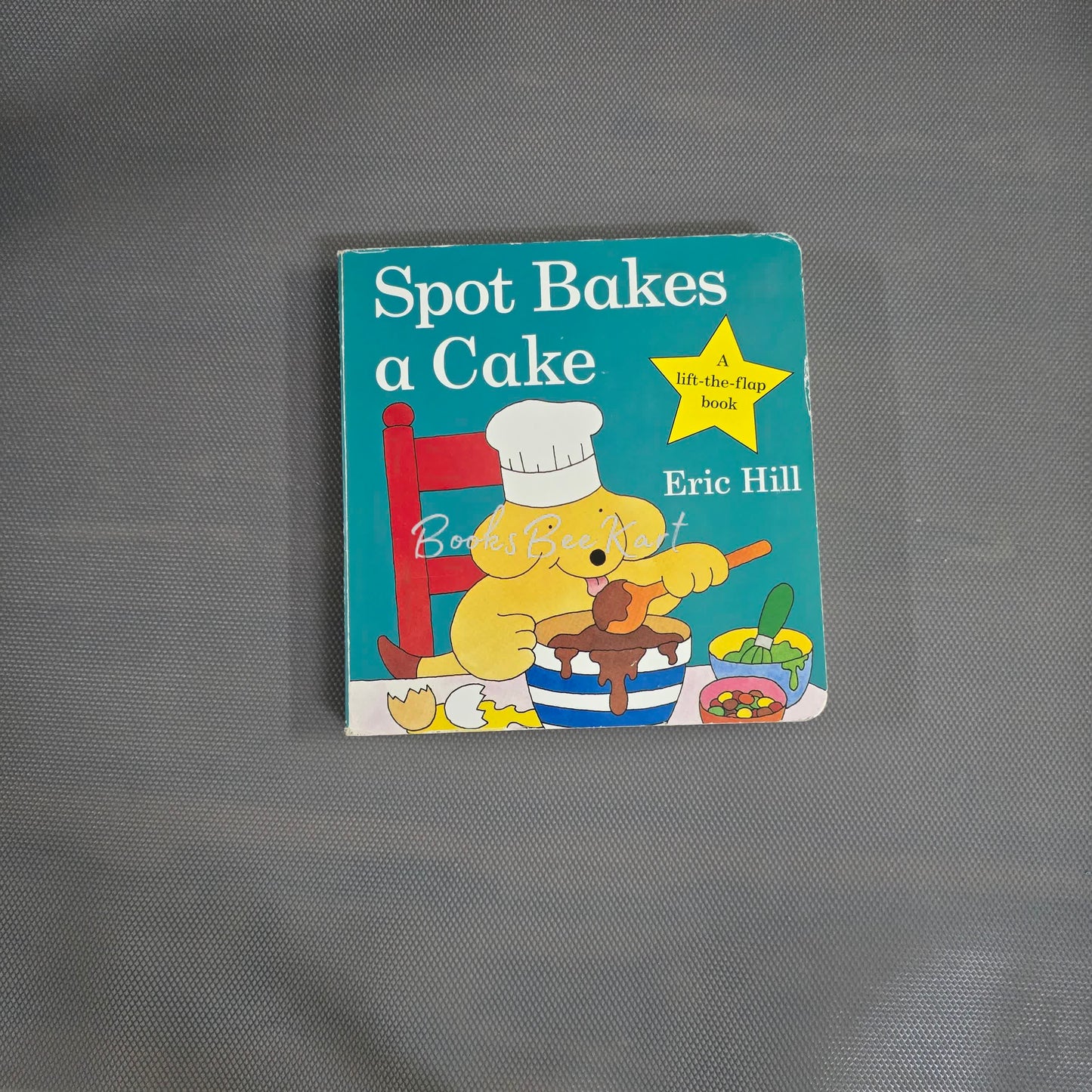 Spot Bakes cake Flap book