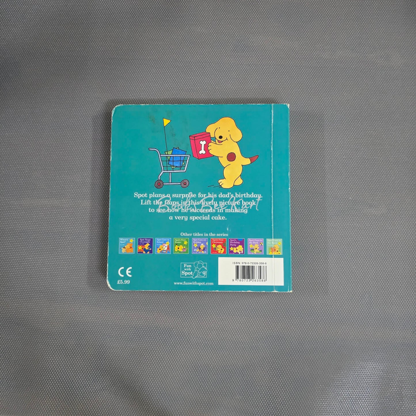 Spot Bakes cake Flap book