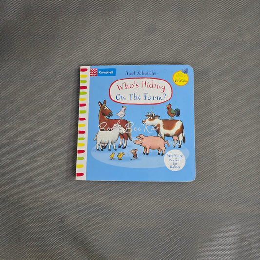 Who's Hiding on the Farm? Flap Book