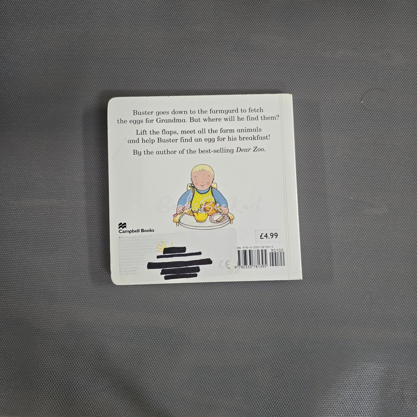 Oh Dear Flap book