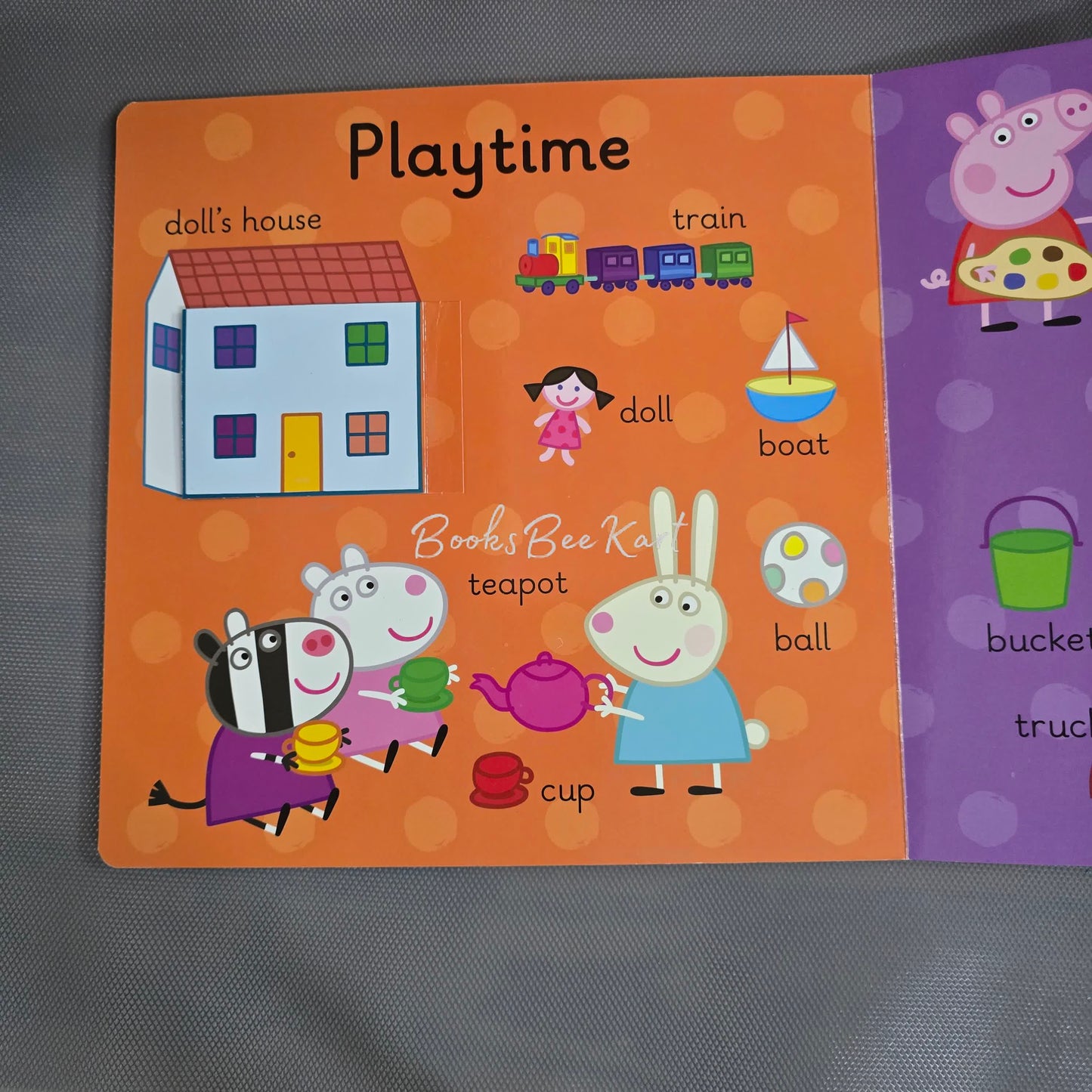 Peppa's First 100 Words Flap book
