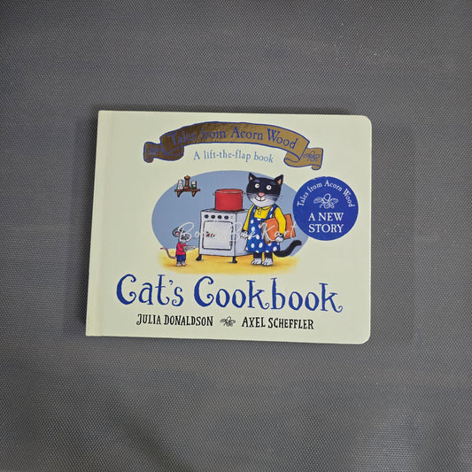 Cat's cookbook Flap Book