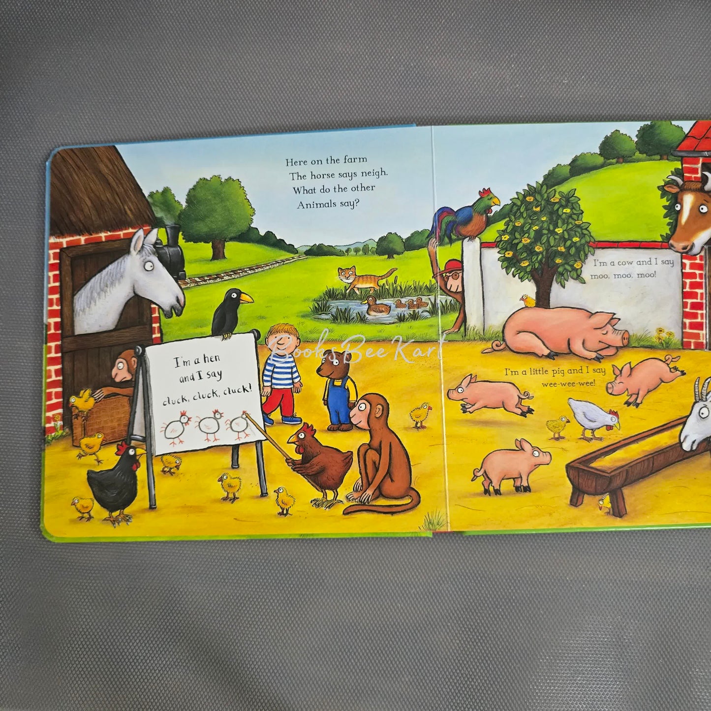The Tickle Book Mini Flap book