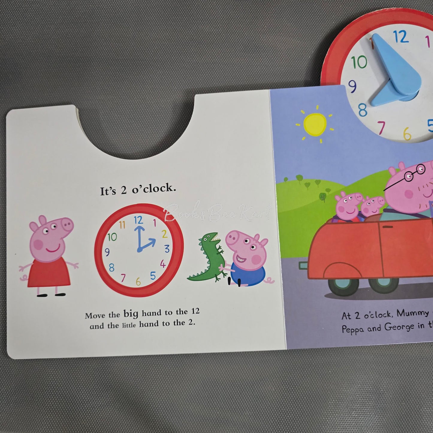 Peppa's Busy Day - Clock Book