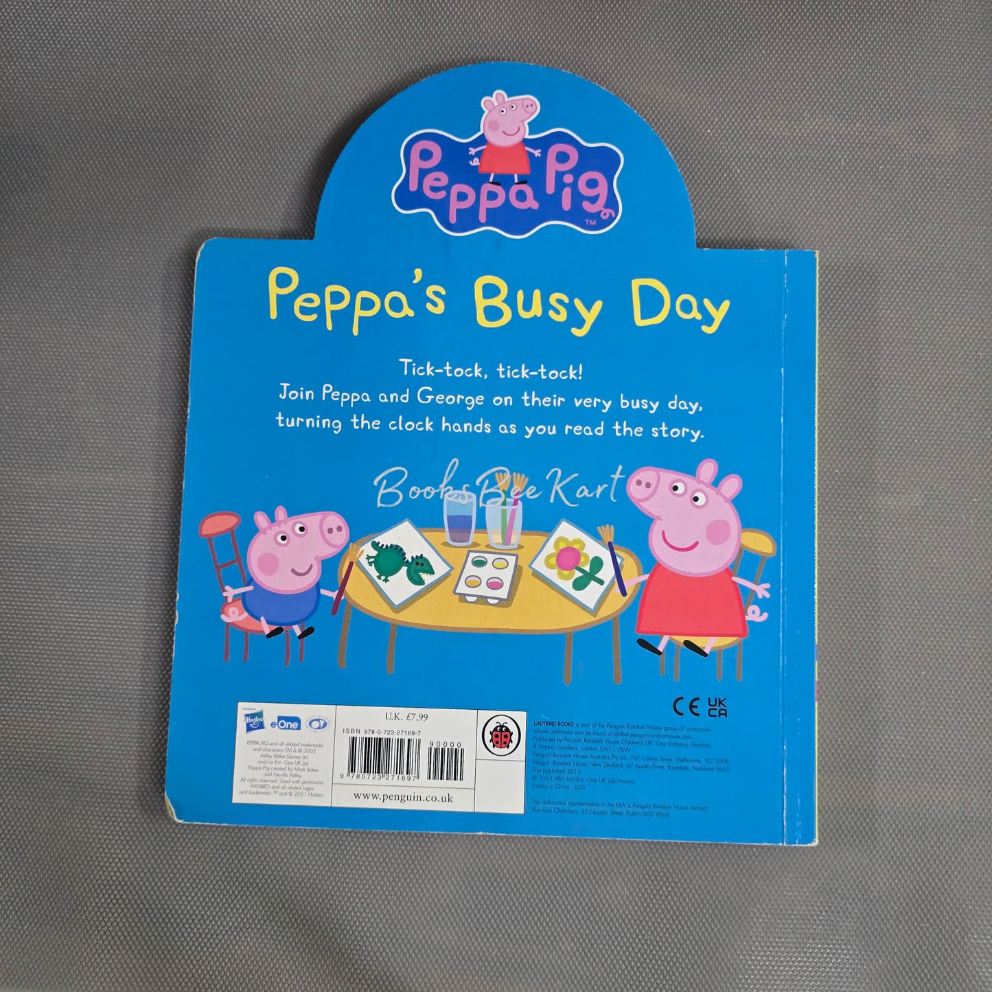 Peppa's Busy Day - Clock Book